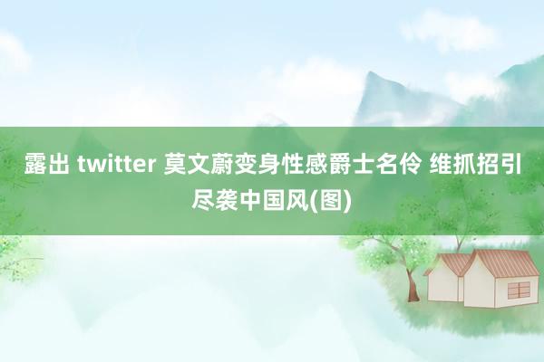 露出 twitter 莫文蔚变身性感爵士名伶 维抓招引尽袭中国风(图)